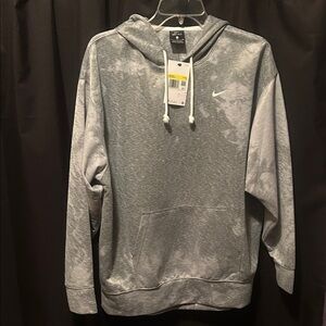 Nike Women’s Gray Tie-Dye Hoodie S